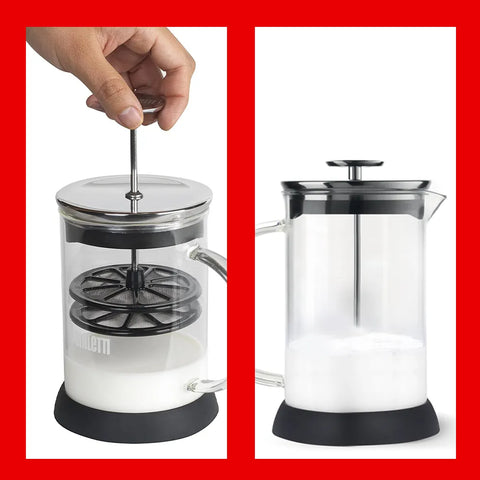 Glass Milk Frother Borosilicate Glass Frother
