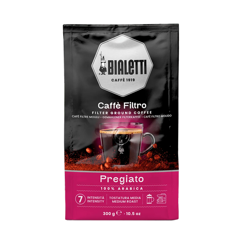 Bialetti Pregiato Drip/Filter Ground Coffee, 10.5 oz