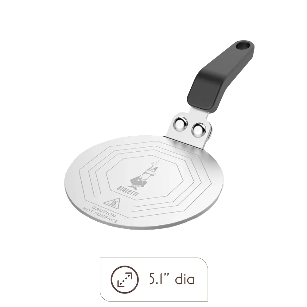Induction Plate Adapter for Moka Pots Stainless Steel Heat Diffuser