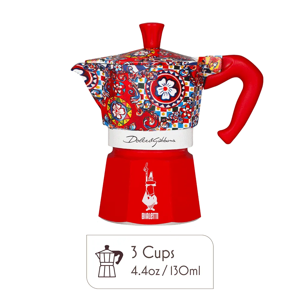 Dolce & Gabbana Moka Pot Italian Coffee & Stovetop Espresso Maker