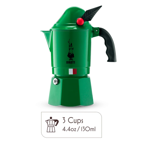 Bialetti Alpina Moka Pot – Italian Stovetop Espresso Maker