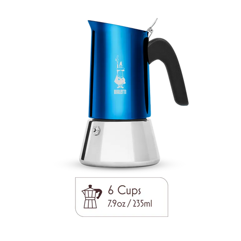 Bialetti Venus Stainless Steel Moka Pot – Stovetop Espresso Maker